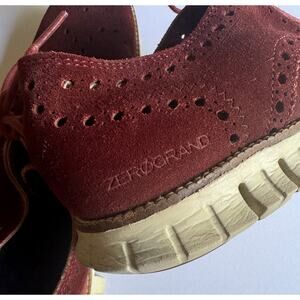 Red suede Cole Haan zerogrand men’s size 8.5